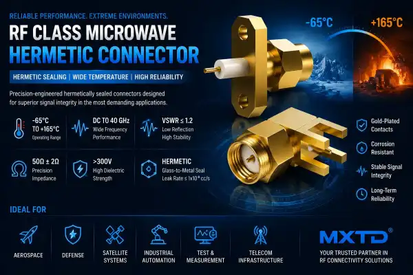 Can Hermetically Sealed Connectors Handle Extreme Temperatures Safely?